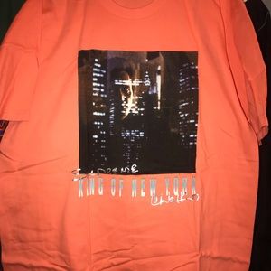 Supreme King Of New York Tee Neon Orange Size L